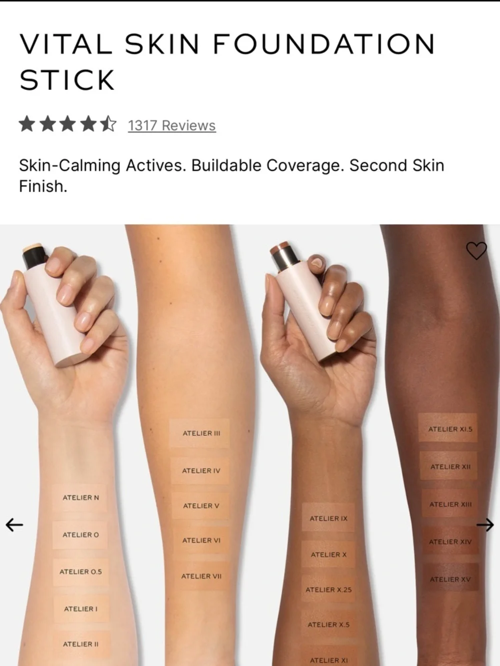 Westman Atelier Vital Skin foundation stick - Atelier III - Picture 3 of 4